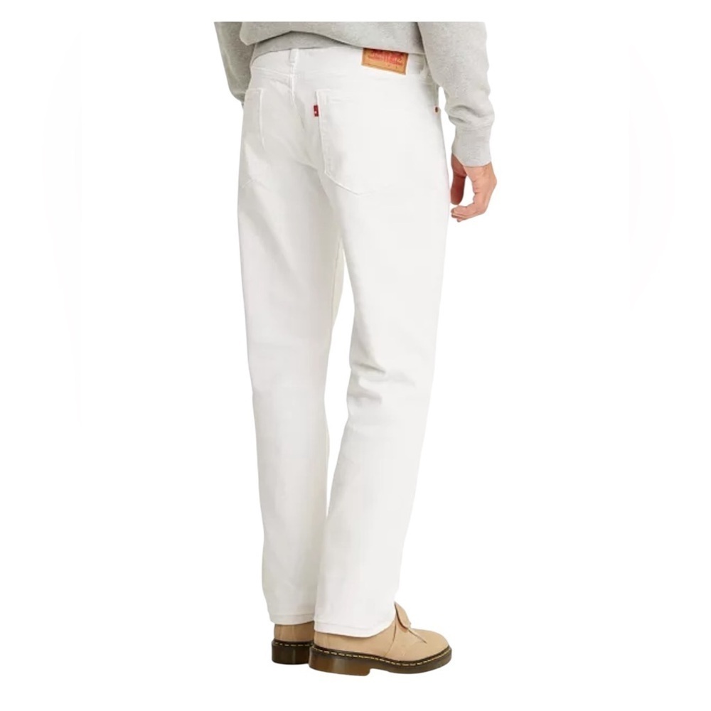 NWT Levi’s 514 Straight Flex Jeans White 29x32